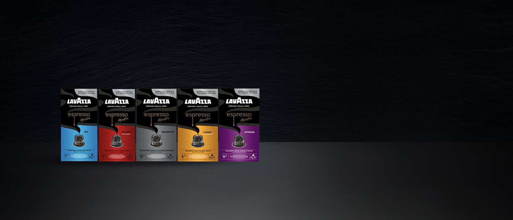 Nespresso와 호환되는 Lavazza Espresso Maestro 캡슐